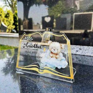 Podstawka statuetka na grób Dziecka pod znicz MD892