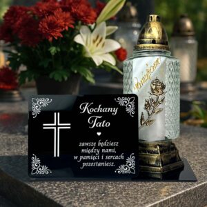 Statuetka na Grób pod Znicz Dekoracja Nagrobka MD1383