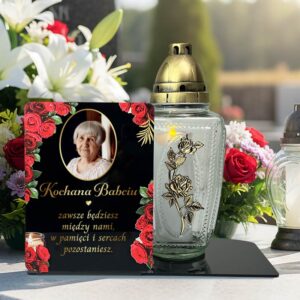 Statuetka ze zdjęciem dla babci