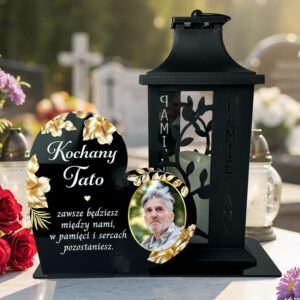 Statuetka na pomnik ze zdjęciem